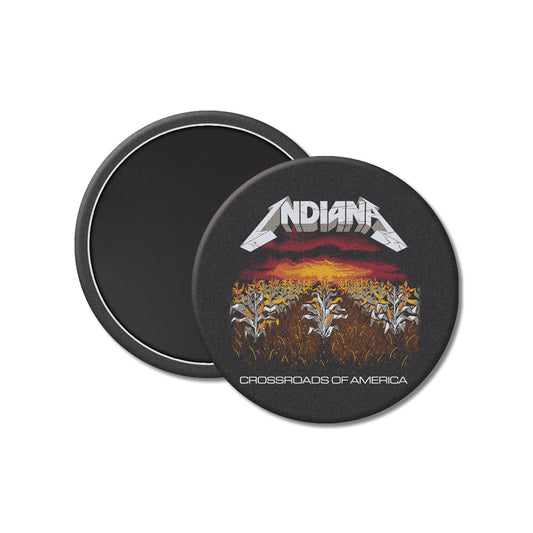 Crossroads of America Metal Magnet
