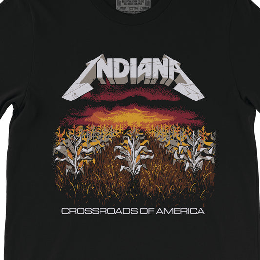 Crossroads of America Metal Tee