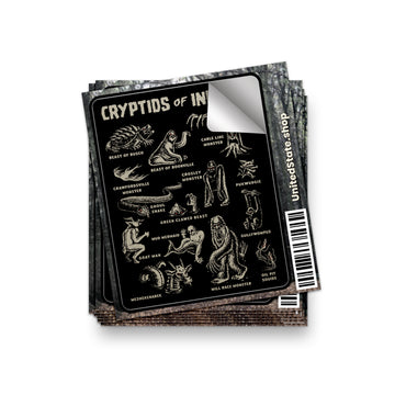 Cryptids of Indiana Sticker