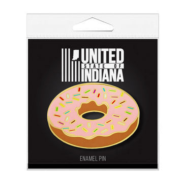 Donut Pin - United State of Indiana
