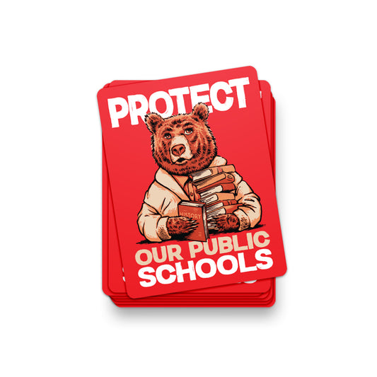 Ed the Bear Sticker