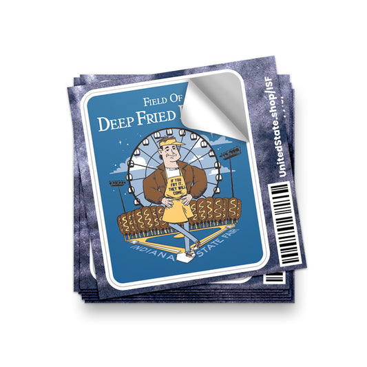 Field of Deep Fried Dreams Sticker