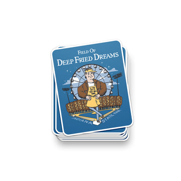 Field of Deep Fried Dreams Sticker