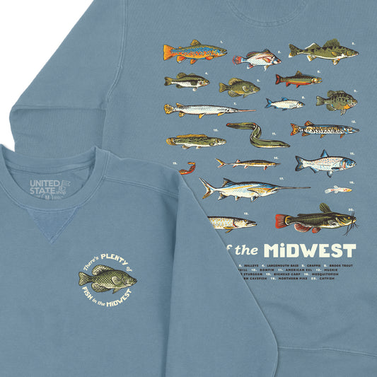 Fish of the Midwest Sweatshirt