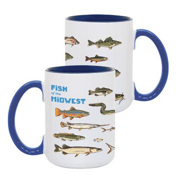 Midwest Fish Mug - United State of Indiana