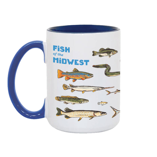 Midwest Fish Mug - United State of Indiana