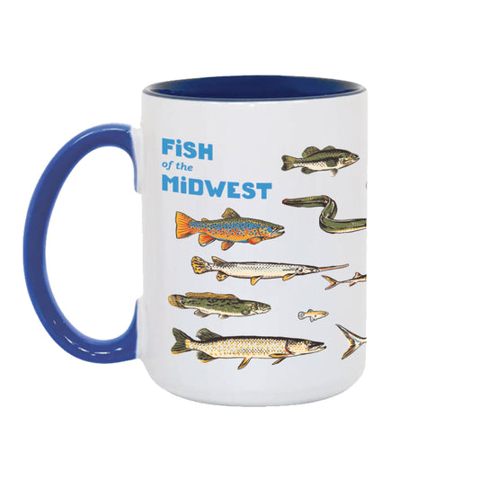 Midwest Fish Mug - United State of Indiana