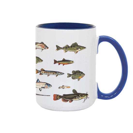 Midwest Fish Mug - United State of Indiana