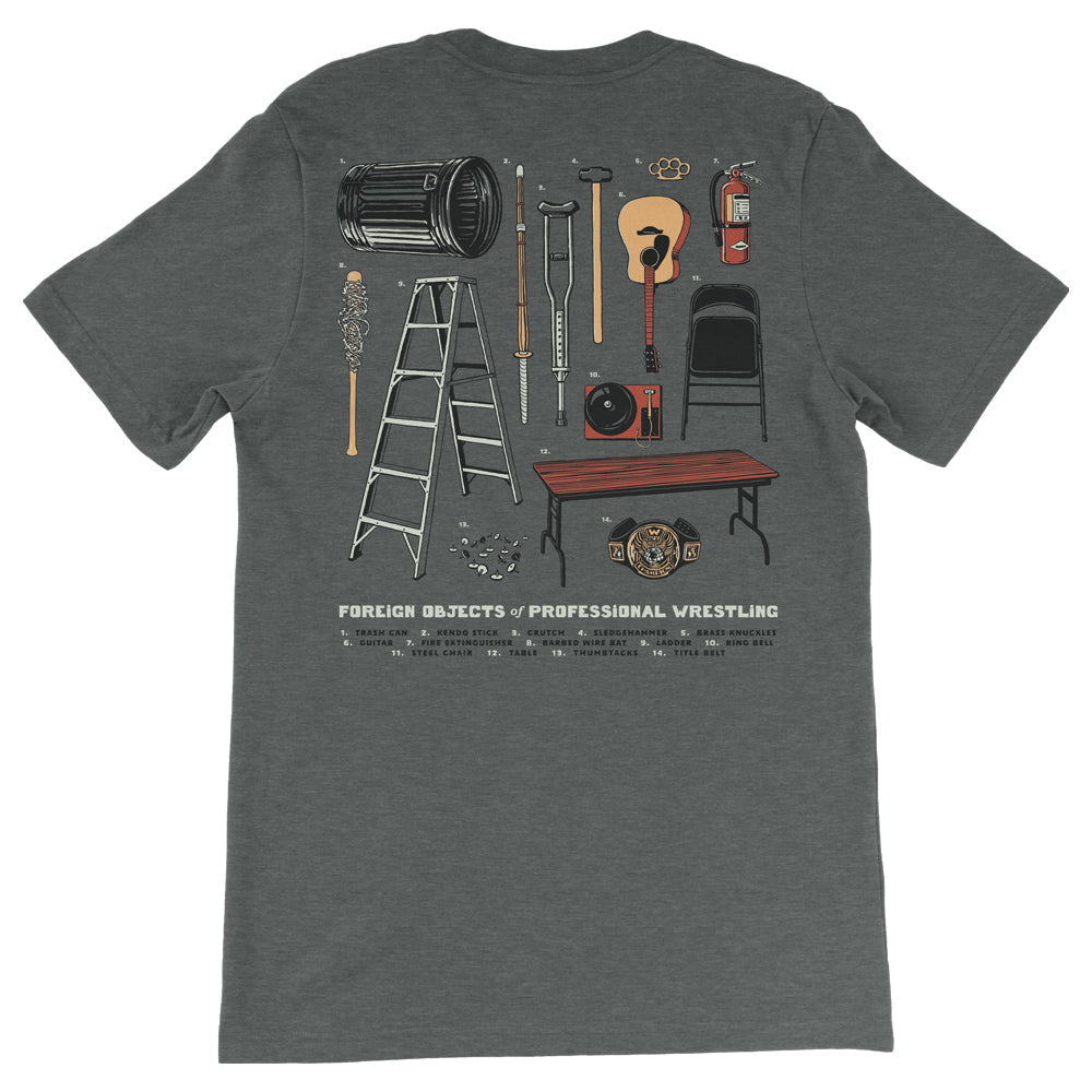 Foreign Objects of Professional Wrestling Tee - United State of Indiana