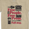 Free People, Free Press Tee - United State of Indiana