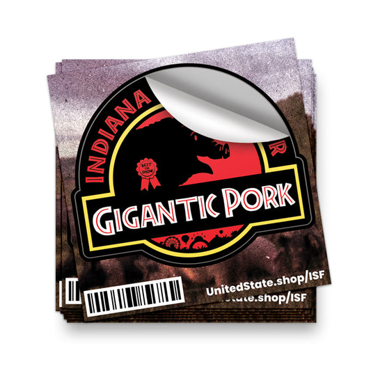 Gigantic Pork Sticker