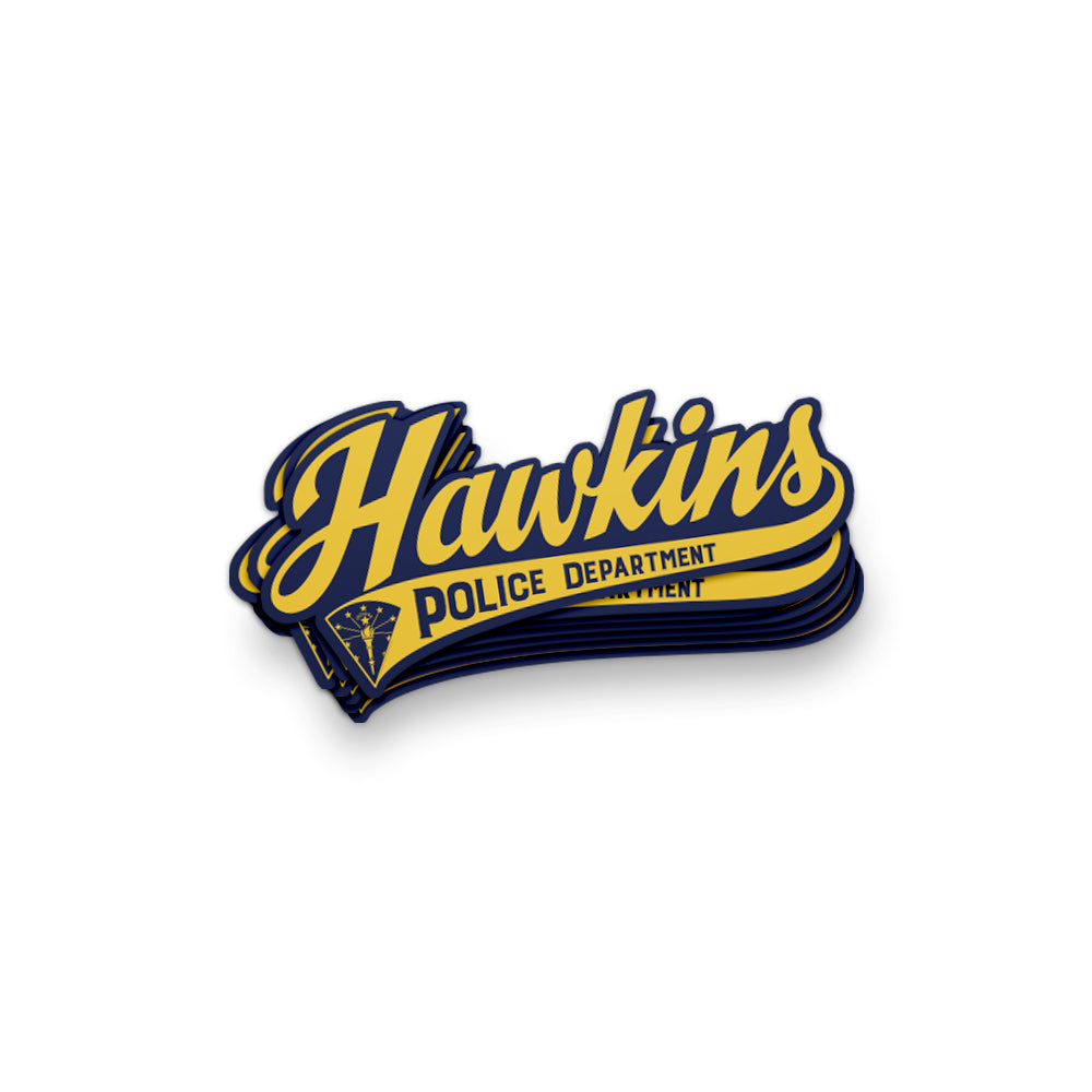 Hawkins PD Sticker ***CLEARANCE*** - United State of Indiana
