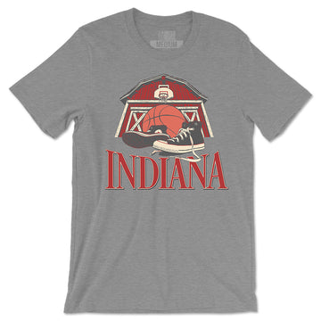 Heartland Hoops Tee - United State of Indiana