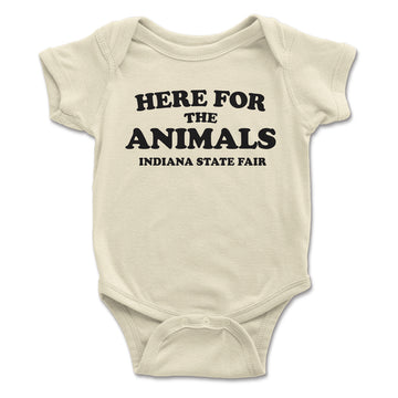 Here for the Animals Onesie