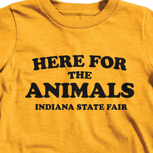 Here for the Animals Youth Tee