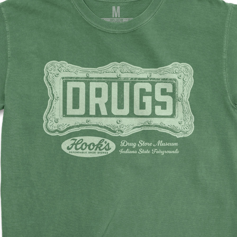 Hook's Drugs Tee - United State of Indiana