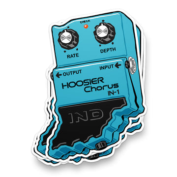 Hoosier Chorus Sticker - United State of Indiana