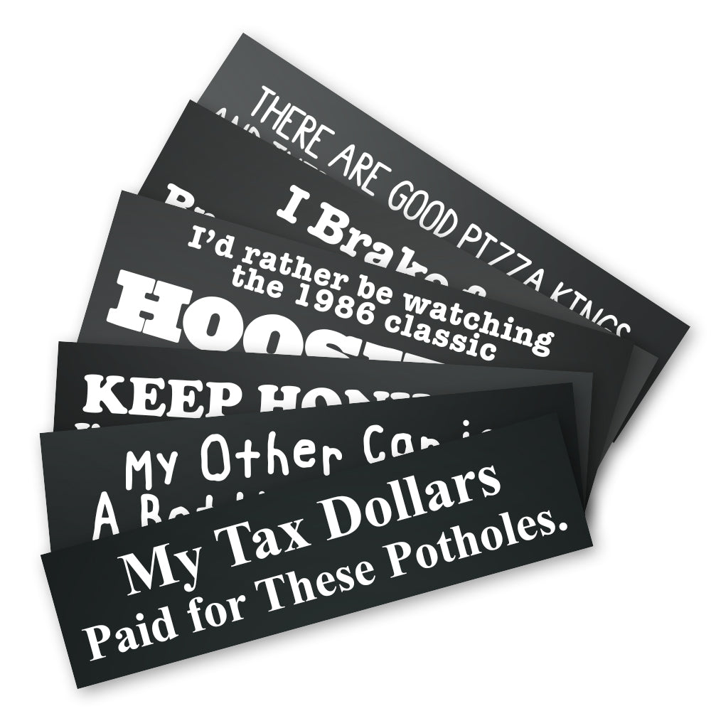 Hoosiers Only Sticker Pack - United State of Indiana