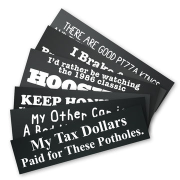 Hoosiers Only Sticker Pack - United State of Indiana