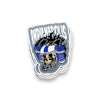 Horseshoe Head Sticker - United State of Indiana