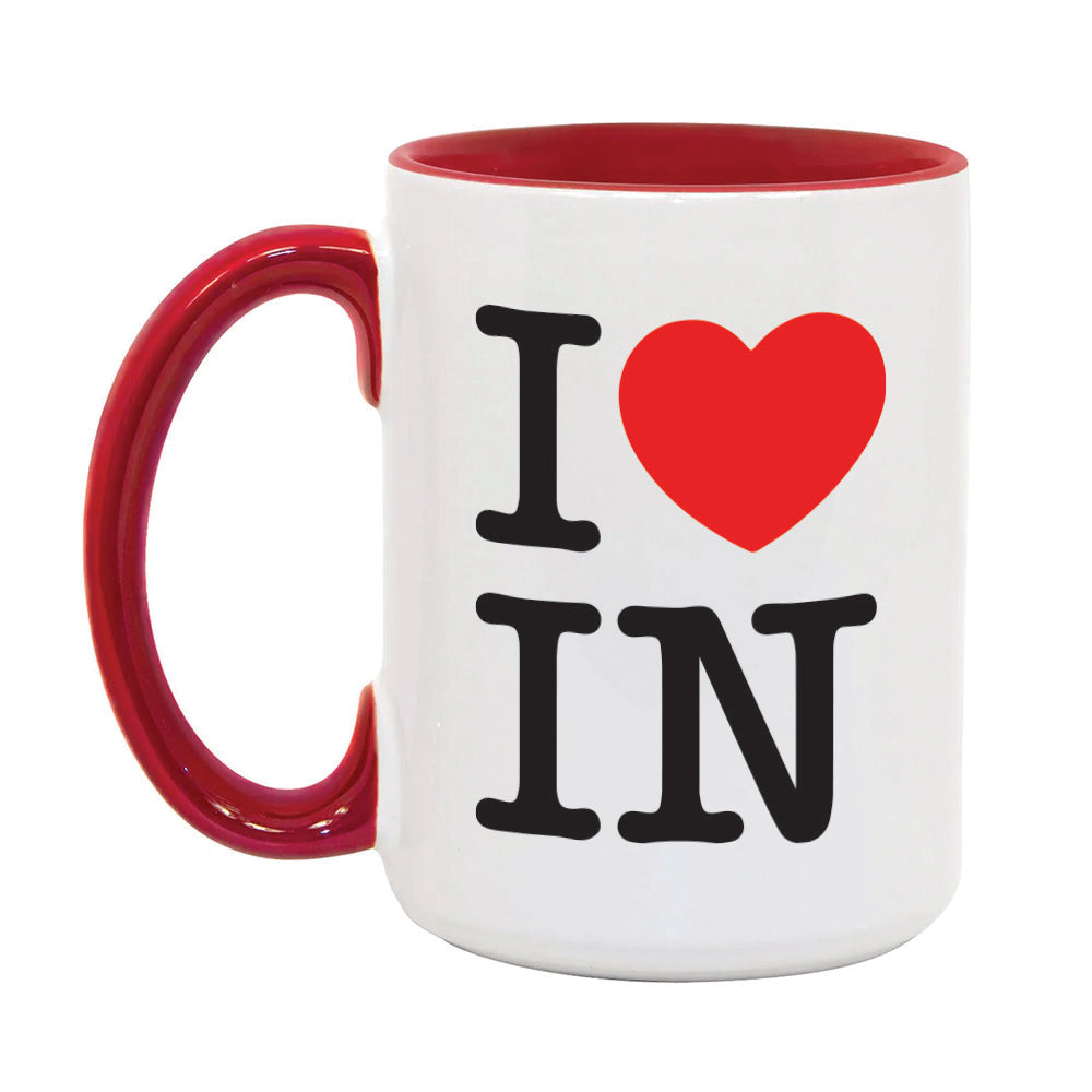 I Heart IN Mug - United State of Indiana