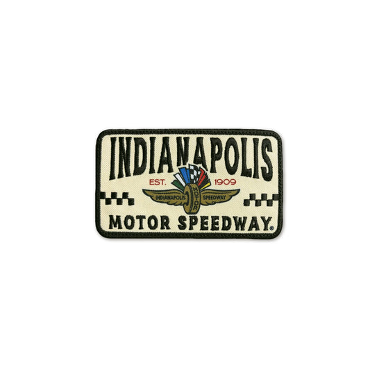 Old School Black and Cream IMS Patch
