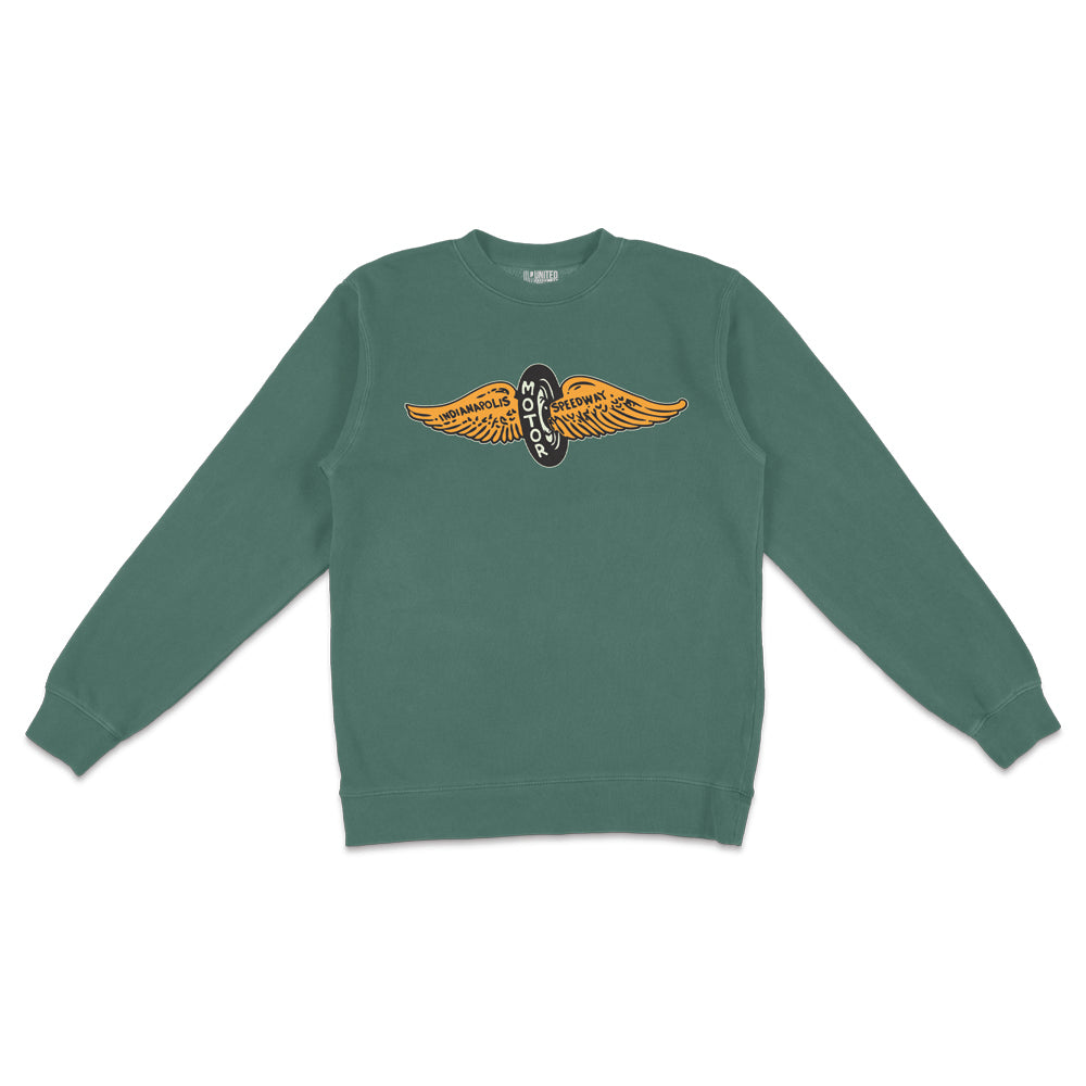 Vintage Winged Wheel Crewneck - United State of Indiana