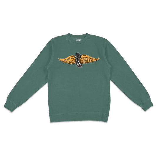 Vintage Winged Wheel Crewneck - United State of Indiana