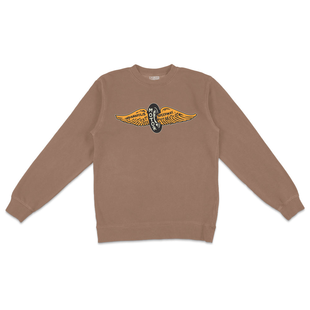 Vintage Winged Wheel Crewneck - United State of Indiana