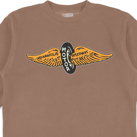 Vintage Winged Wheel Crewneck - United State of Indiana
