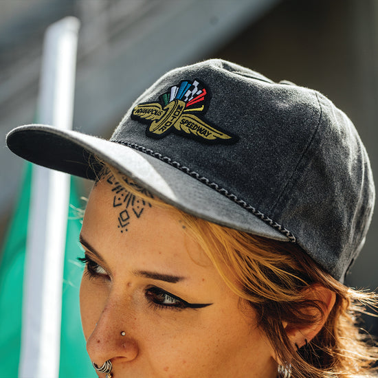 IMS Winged Wheel Rope Cap - United State of Indiana
