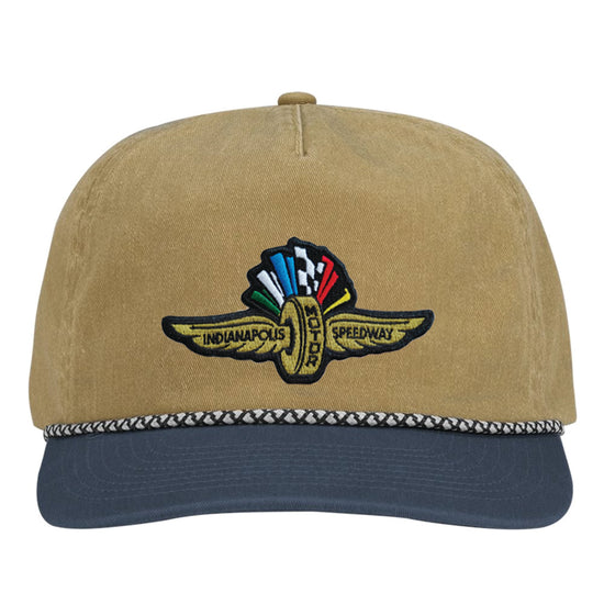 IMS Winged Wheel Rope Cap - United State of Indiana