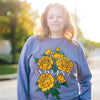 IN Bloom Crewneck Sweatshirt - United State of Indiana