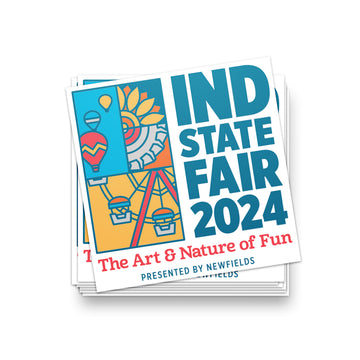 ISF 2024 Official Logo Sticker ***CLEARANCE*** - United State of Indiana