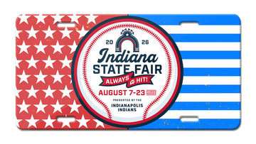 ISF Logo 2026 License Plate
