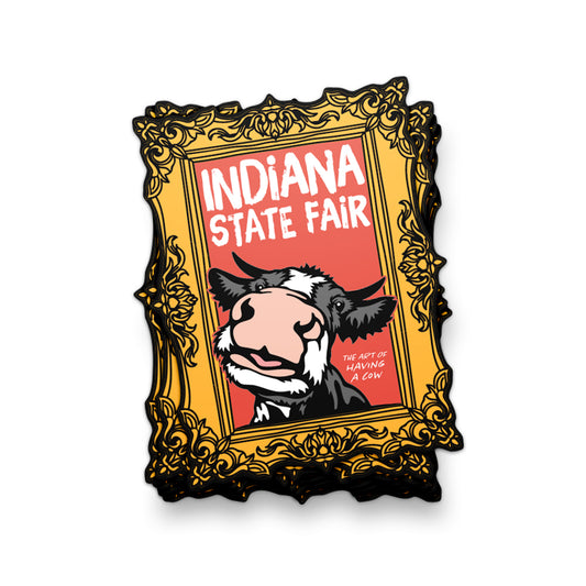 Portrait of a Cow Sticker ***CLEARANCE***
