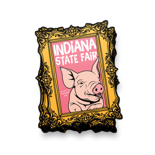 Portrait of a Pig Sticker ***CLEARANCE***