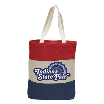 ISF Classic Ferris Wheel Tri-Color Tote Bag
