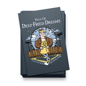 ISF Field of Deep Fried Dreams Postcard
