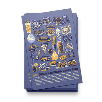 ISF Foods of the Fair Postcard