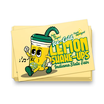 ISF Ice-Cold Lemon Shake-Up Postcard