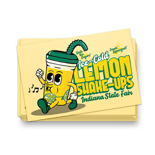 ISF Ice-Cold Lemon Shake-Up Postcard