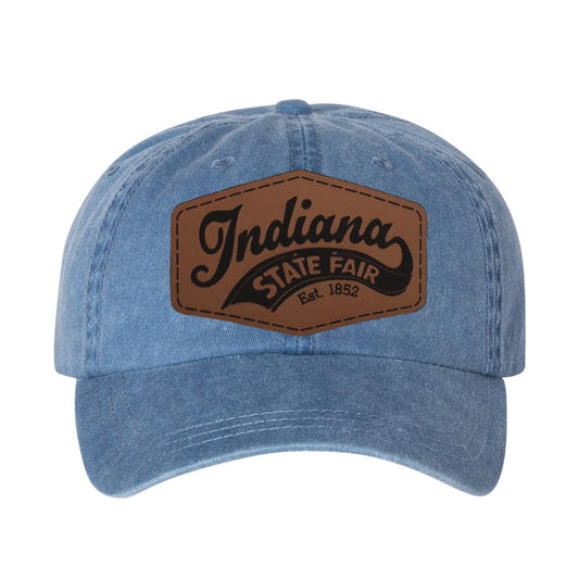 ISF Leather Patch Pigment-Dyed Cap