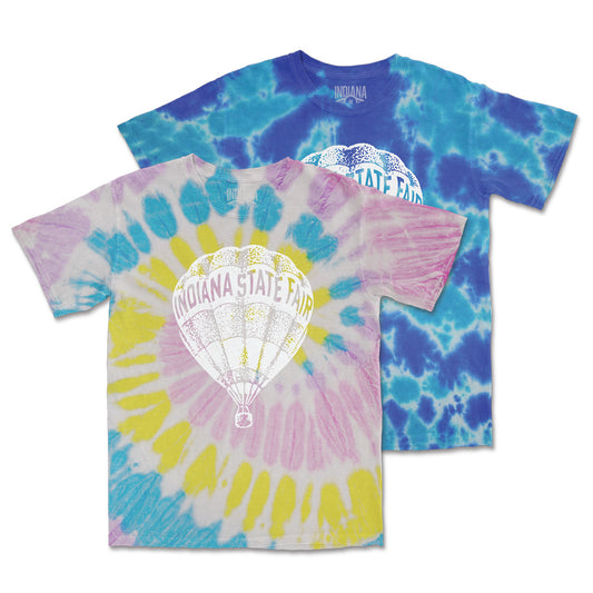 ISF Retro Balloon Tie Dye Tee