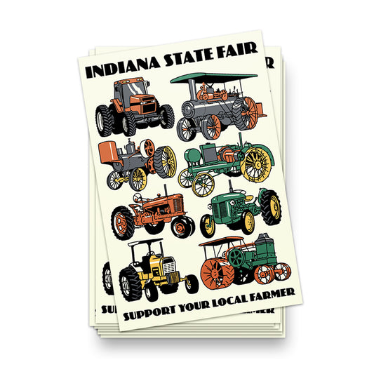 ISF Tractors Through the Ages Postcard