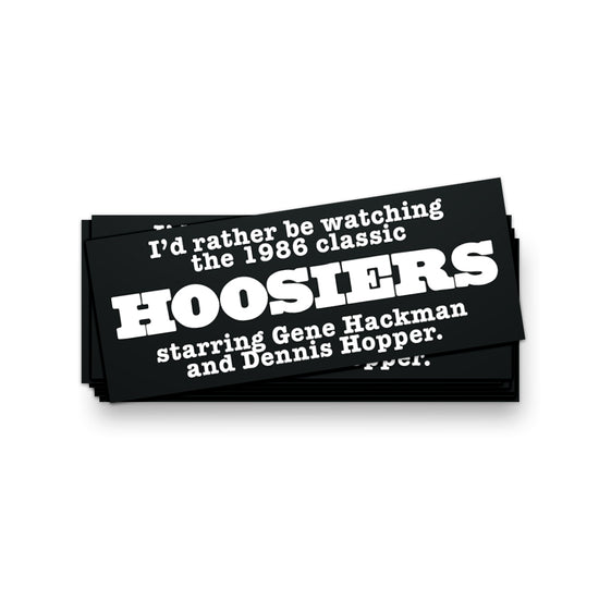 Hoosiers Only Sticker Pack - United State of Indiana