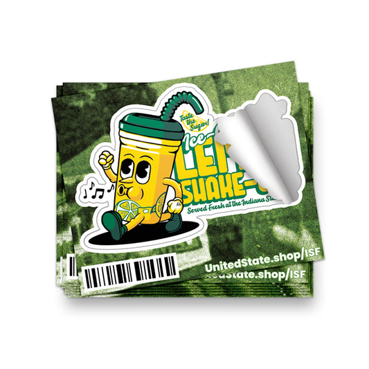 Ice-Cold Lemon Shake-Ups Sticker