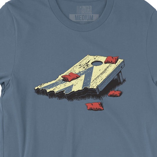 Indiana Cornhole Tee