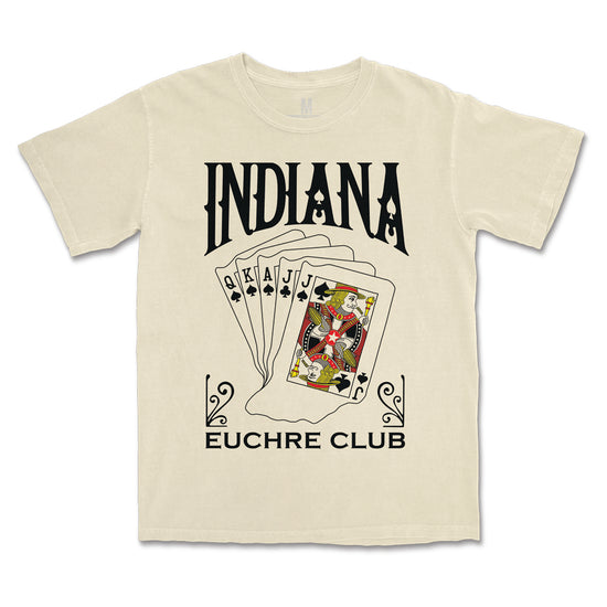 Indiana Euchre Club Tee - United State of Indiana