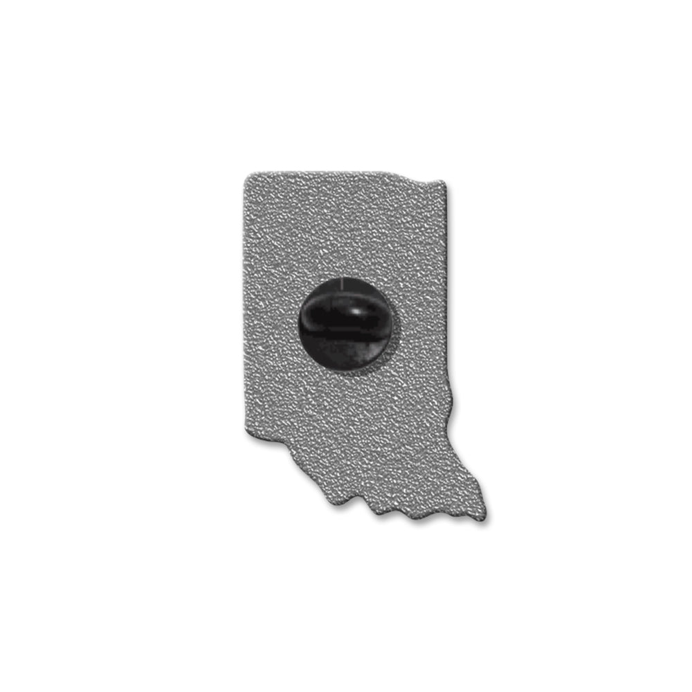 They/Them Pronoun Pin - United State of Indiana
